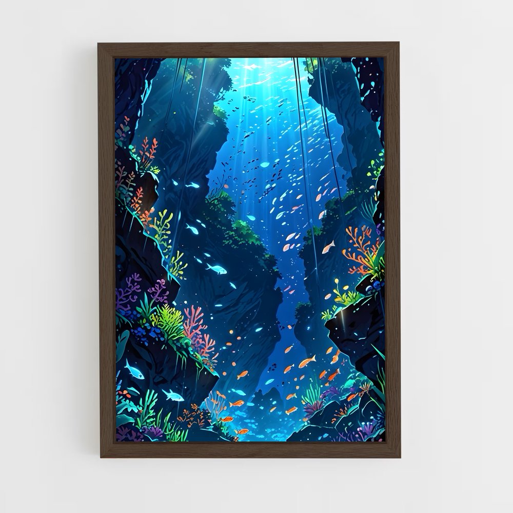 ap-underwater-15 cadre Bois foncé