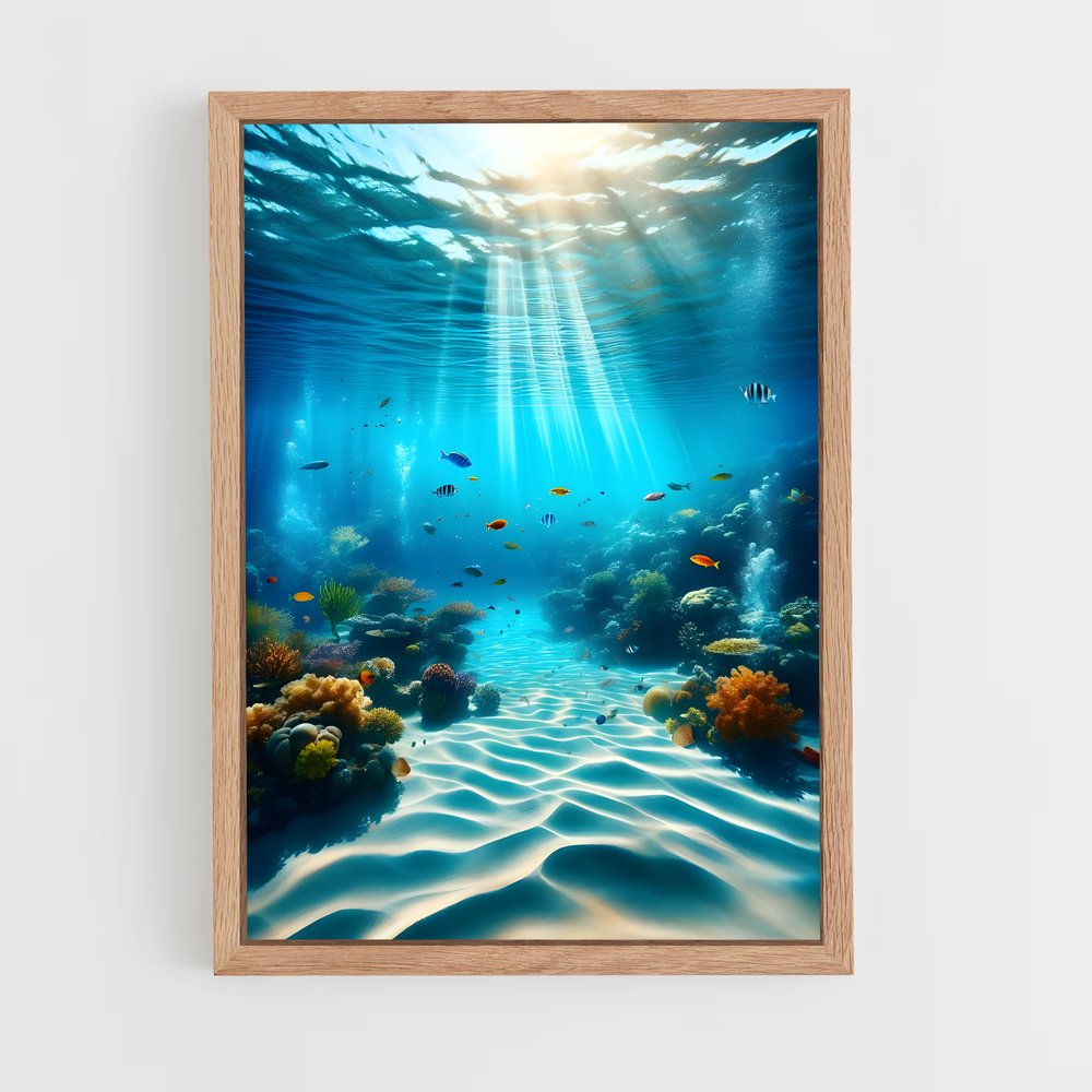 ap-underwater-16 cadre Bois clair
