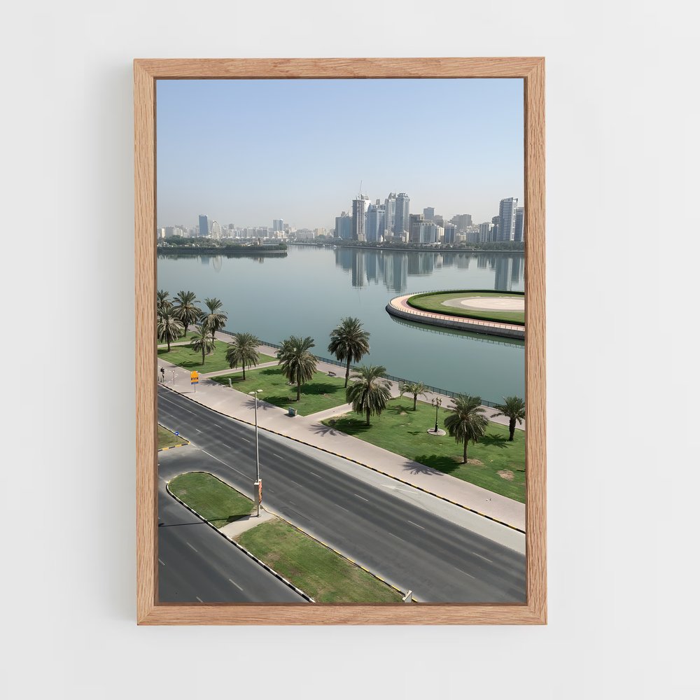 ap-united arab emirates-11 cadre Bois clair