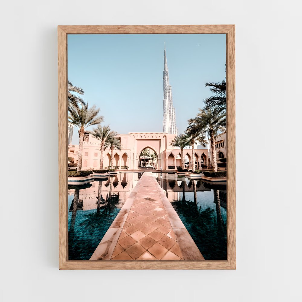 ap-united arab emirates-12 cadre Bois clair