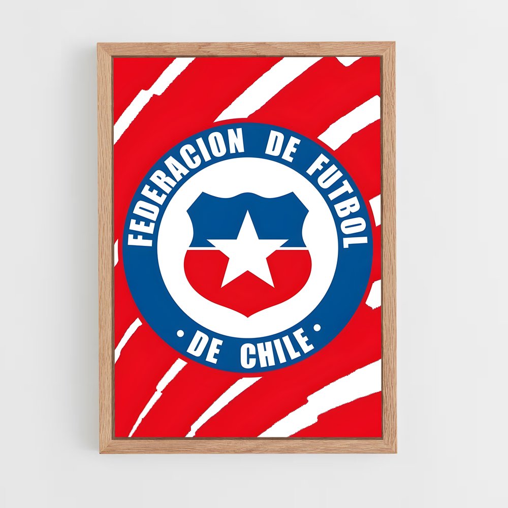 ap-universidad de chile football club-3 cadre Bois clair