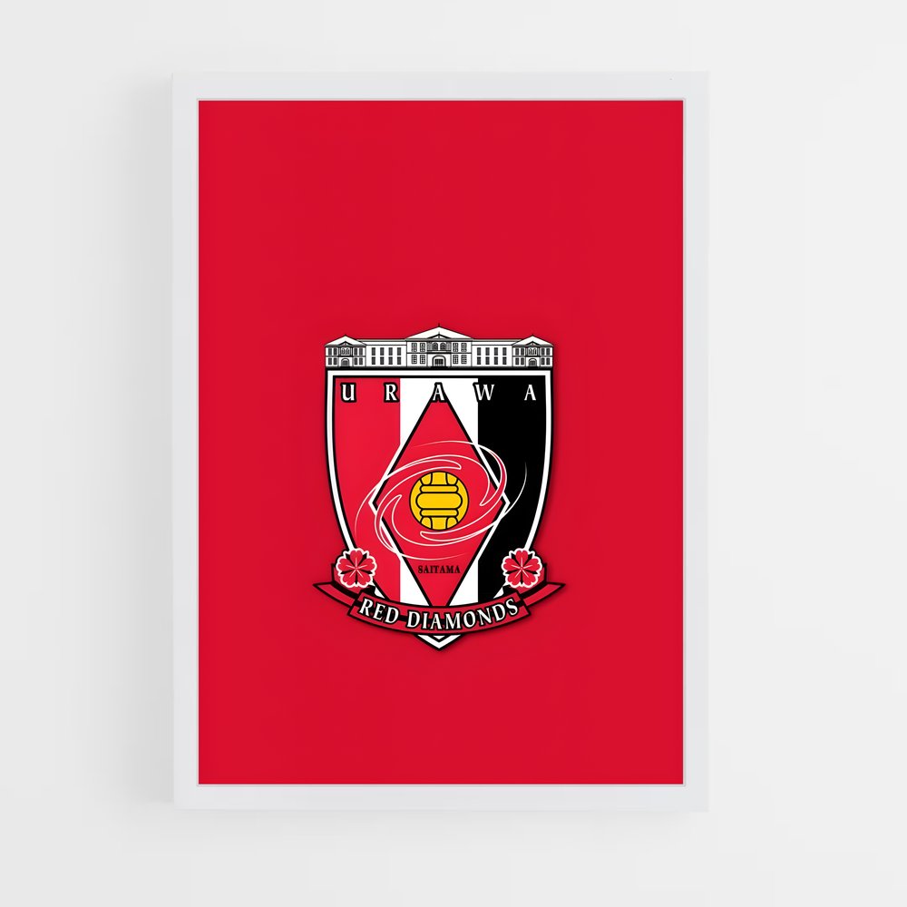 ap-urawa red diamonds-1 cadre Blanc