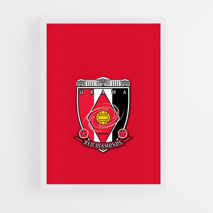 ap-urawa red diamonds-1 cadre Blanc