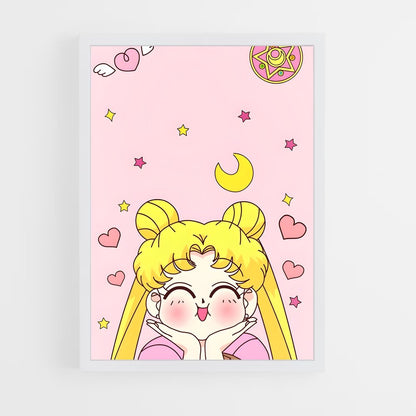 ap-usagi tsukino-4 cadre Blanc