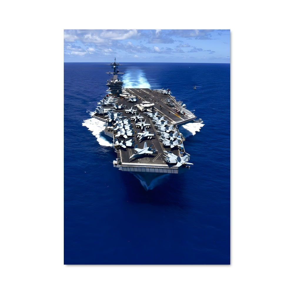 Poster L'USS Carl Vinson en Mission