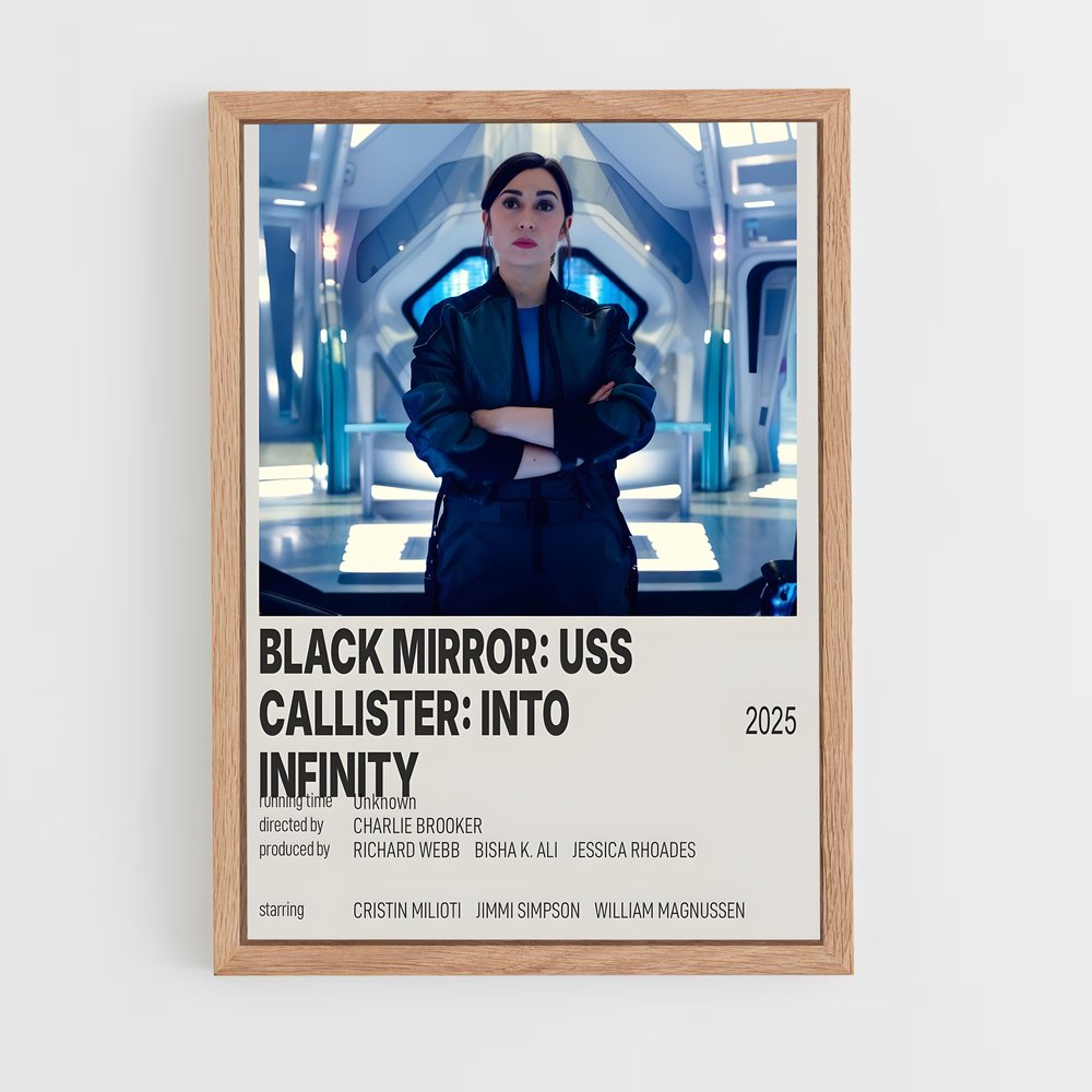ap-uss callister-2 cadre Bois clair