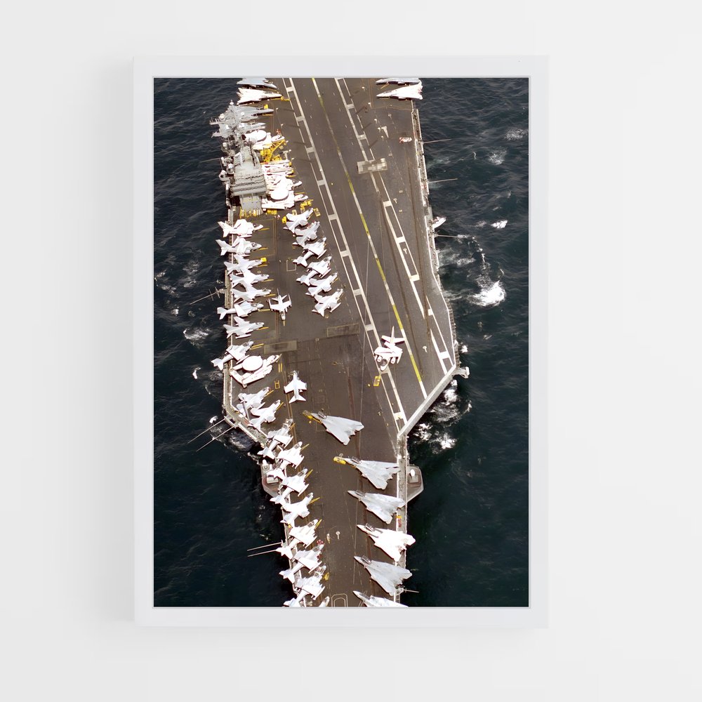 ap-uss carl vinson-1 cadre Blanc