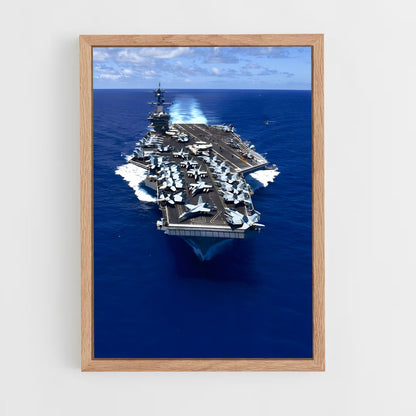 ap-uss carl vinson-4 cadre Bois clair