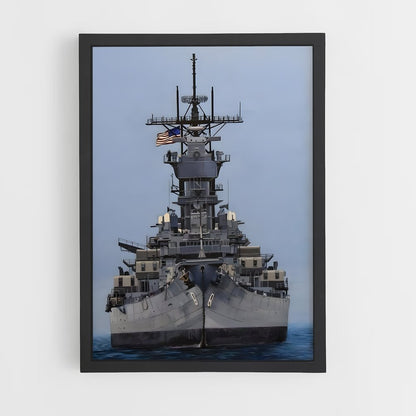 ap-uss iowa-1 cadre Noir