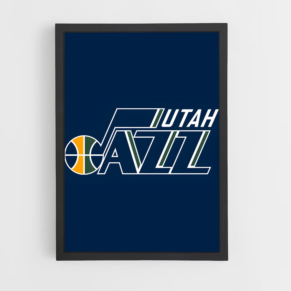 ap-utah jazz-9 cadre Noir