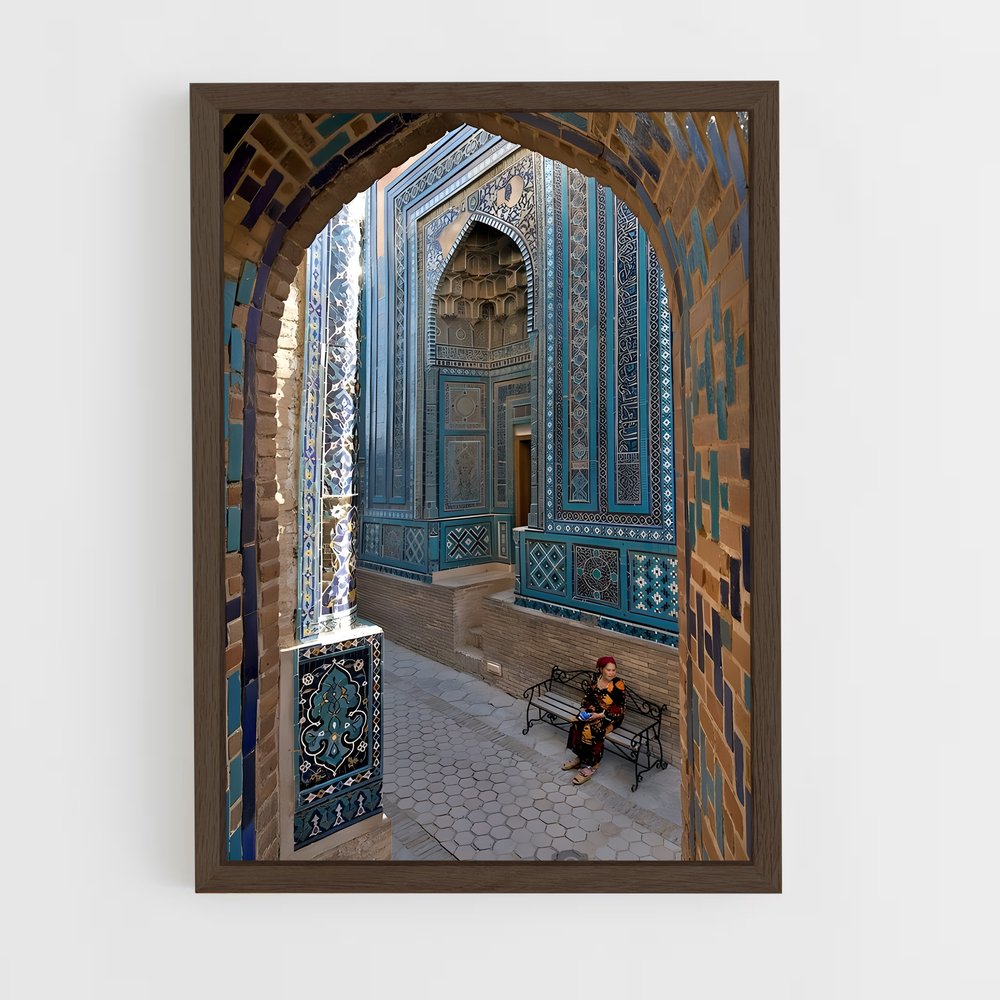 ap-uzbekistan-1 cadre Bois foncé