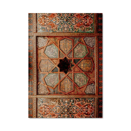 Poster Tapis Étoilé