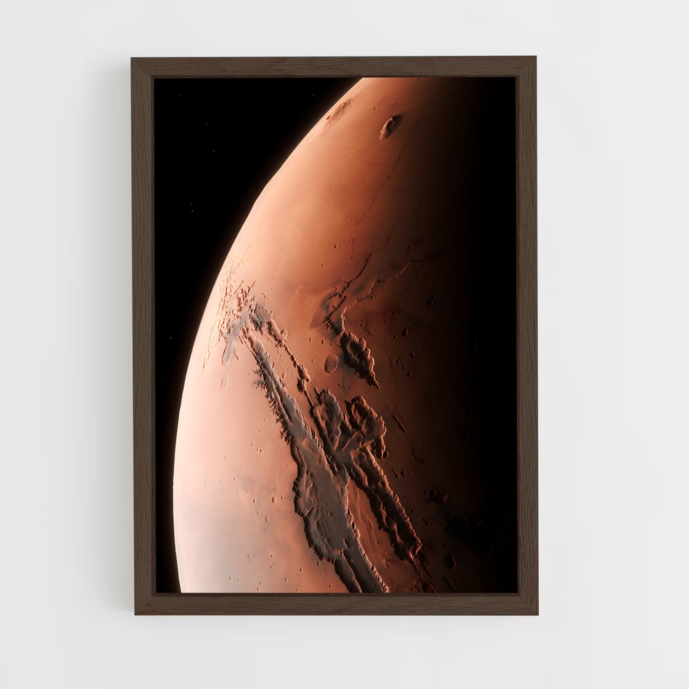 ap-valles marineris-6 cadre Bois foncé