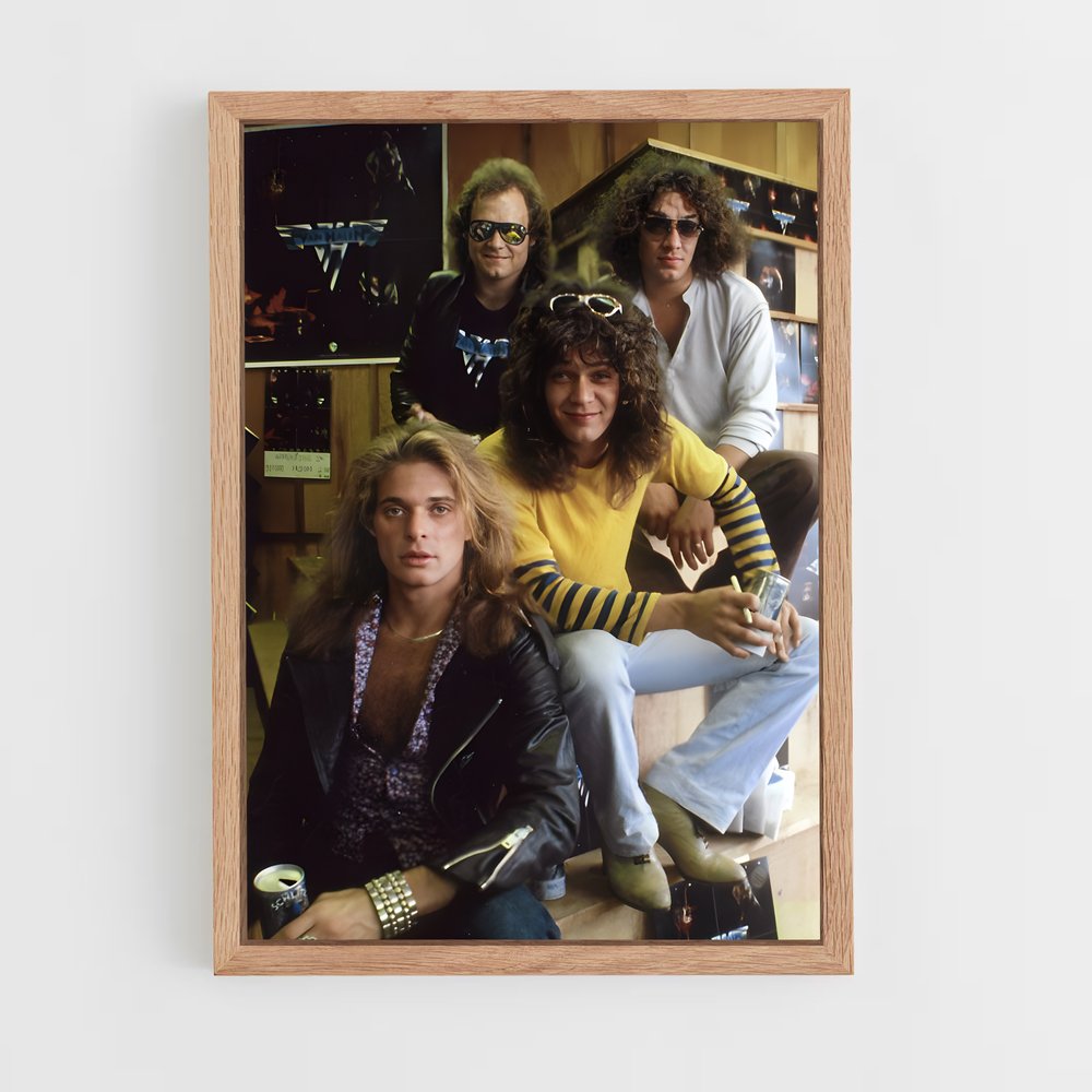 ap-van halen-2 cadre Bois clair