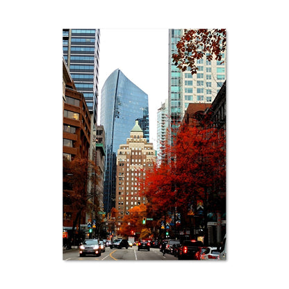 Poster Vancouver Skyline