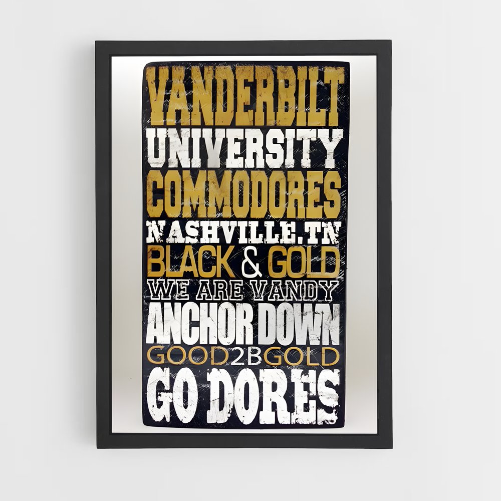 ap-vanderbilt commodores-2 cadre Noir