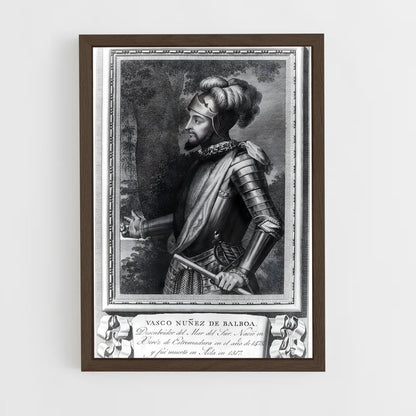 ap-vasco nunez de balboa-1 cadre Bois foncé
