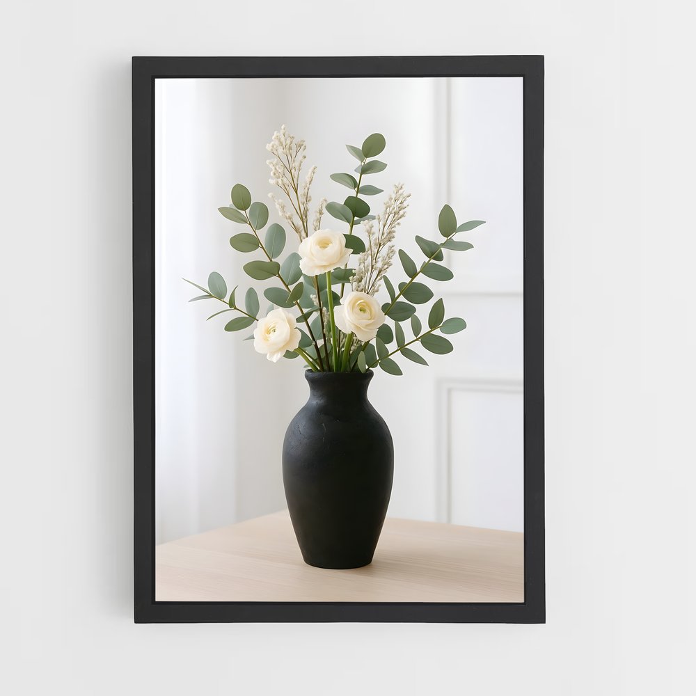 ap-vase-12 cadre Noir