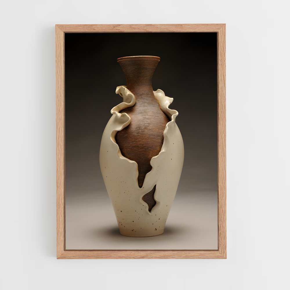ap-vase-4 cadre Bois clair
