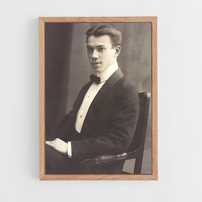 ap-vaslav nijinsky-8 cadre Bois clair