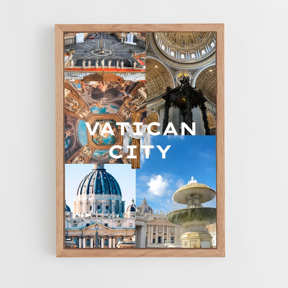 ap-vatican city-7 cadre Bois clair