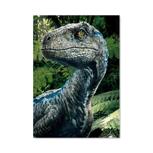 Poster Raptor dans la Jungle
