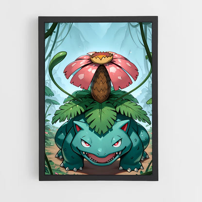 ap-venusaur-1 cadre Noir