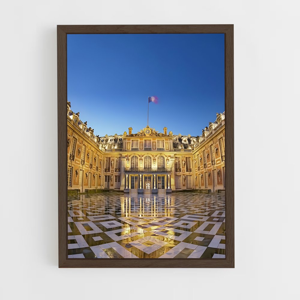 ap-versailles palace-1 cadre Bois foncé