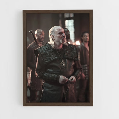 ap-vesemir kaer morhen-3 cadre Bois foncé