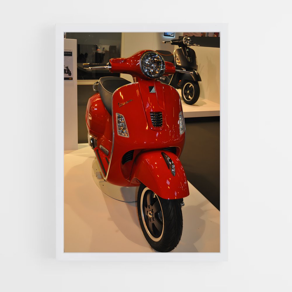 ap-vespa gts 300-1 cadre Blanc