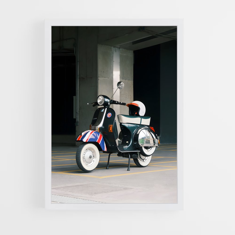 ap-vespa px 150-2 cadre Blanc