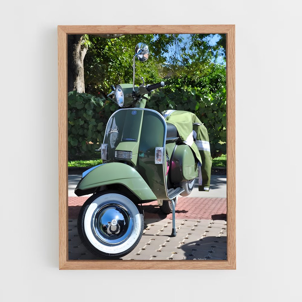 ap-vespa px 150-3 cadre Bois clair
