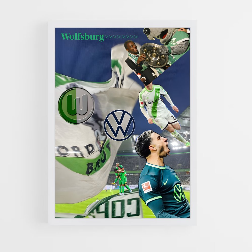 ap-vfl wolfsburg-11 cadre Blanc