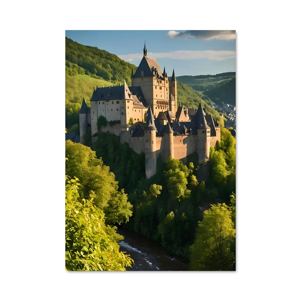 Poster Château Envoûtant