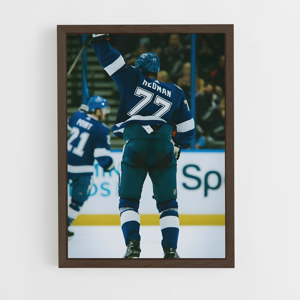 ap-victor hedman-2 cadre Bois foncé