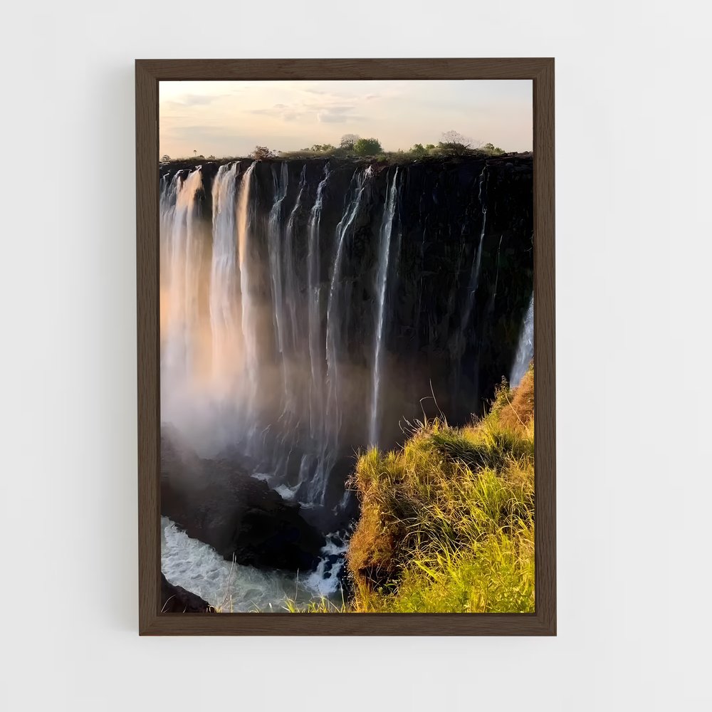 ap-victoria falls-2 cadre Bois foncé