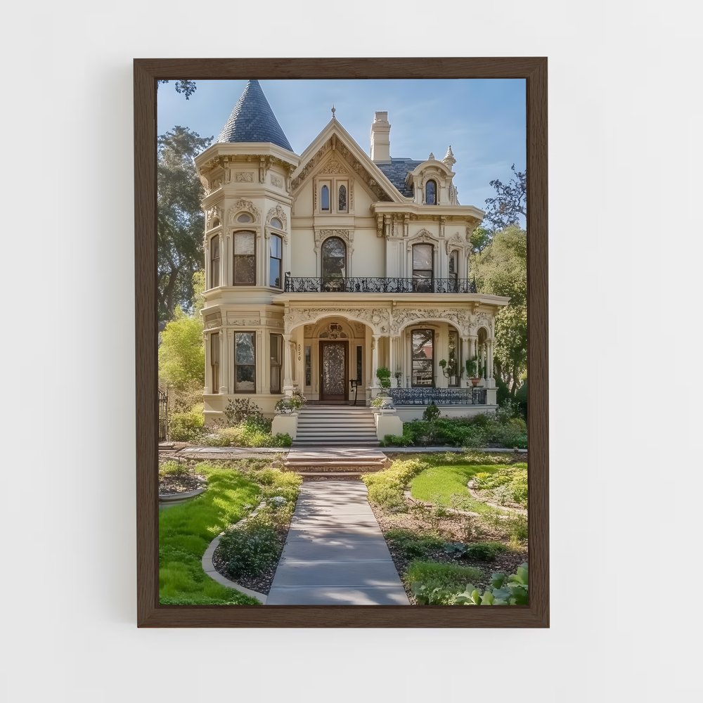 ap-victorian architecture-9 cadre Bois foncé
