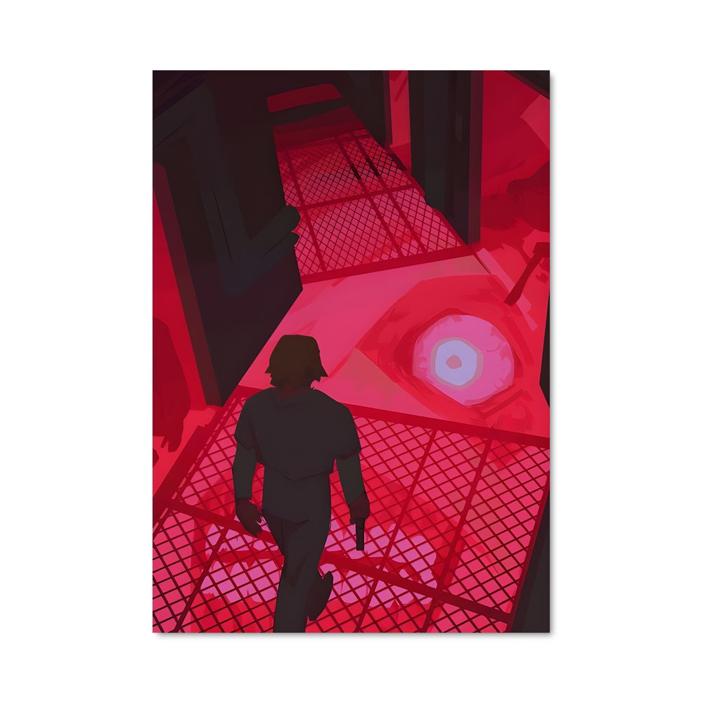 Poster Corridor Rouge