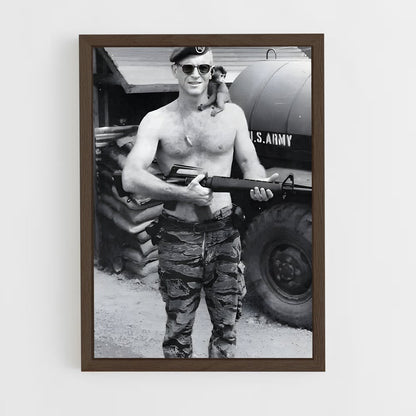 ap-vietnam war-2 cadre Bois foncé
