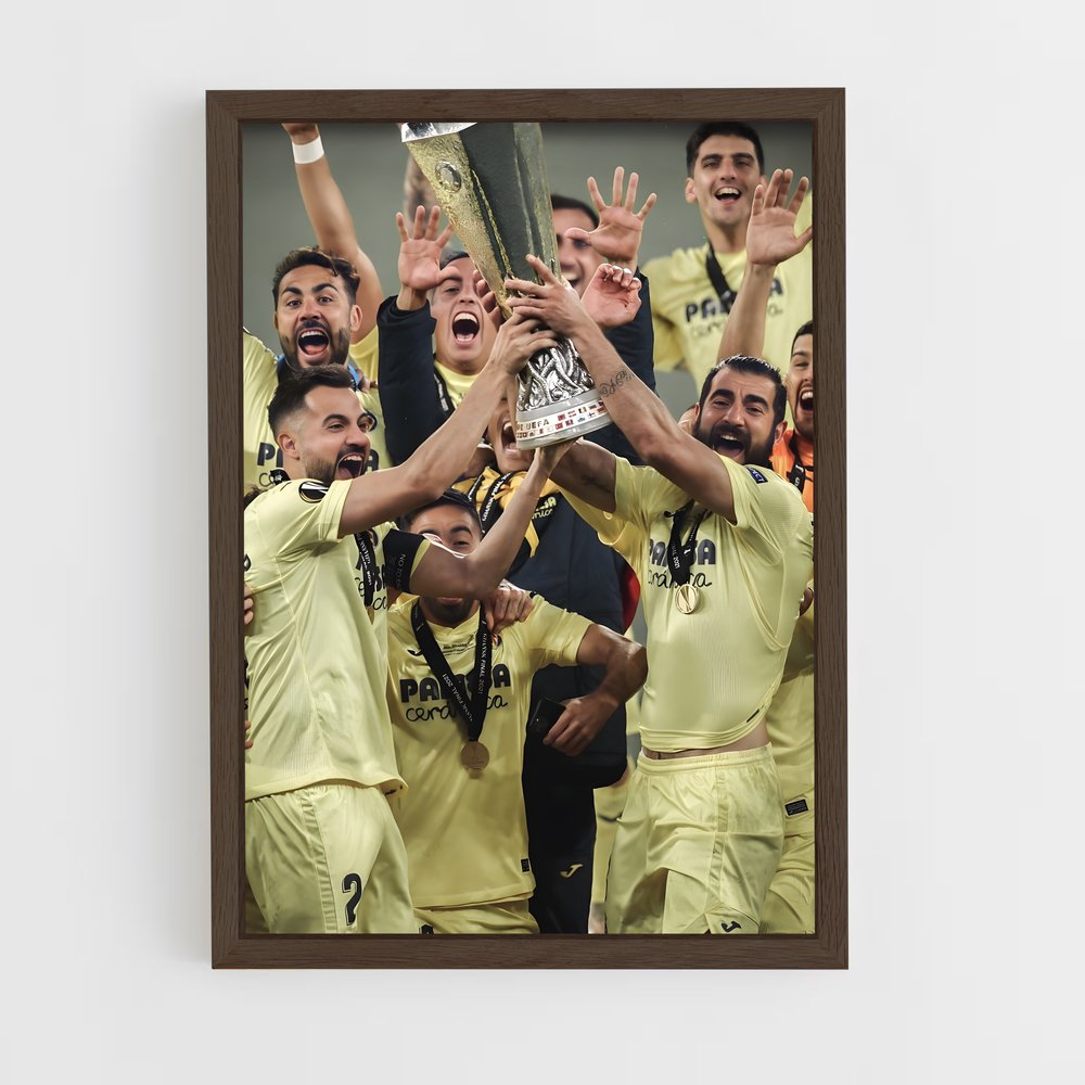 ap-villarreal cf-9 cadre Bois foncé