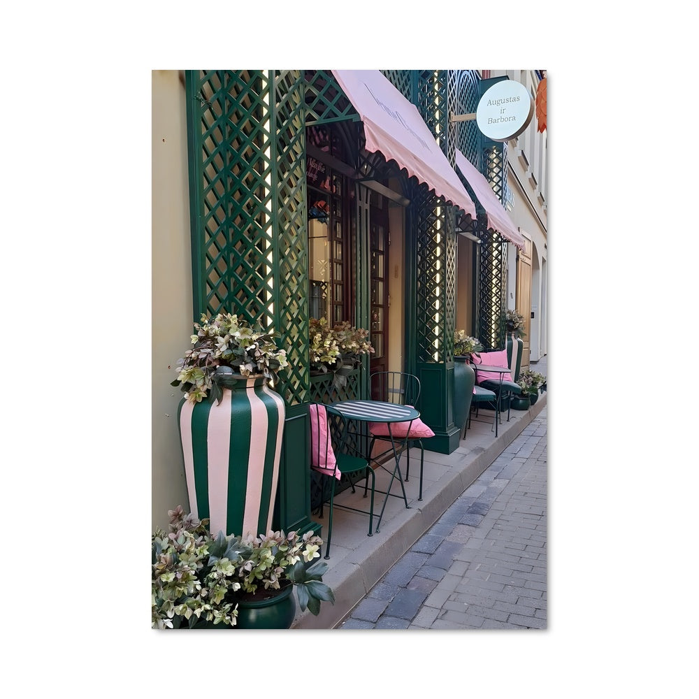 Poster Café de Vilnius