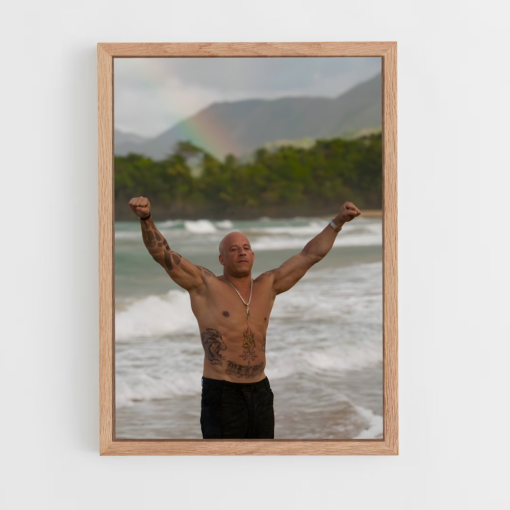ap-vin diesel-1 cadre Bois clair