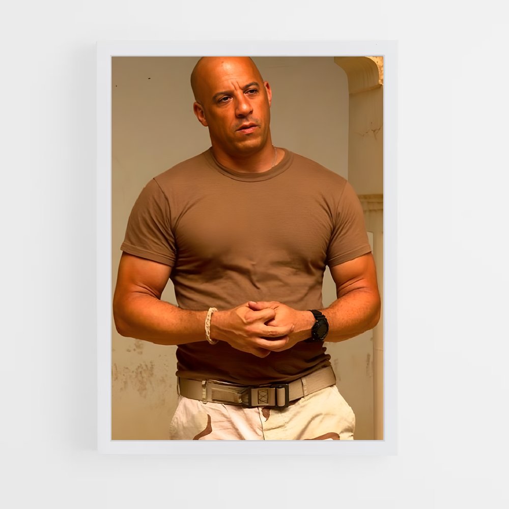 ap-vin diesel-13 cadre Blanc