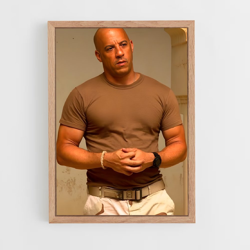 ap-vin diesel-13 cadre Bois clair