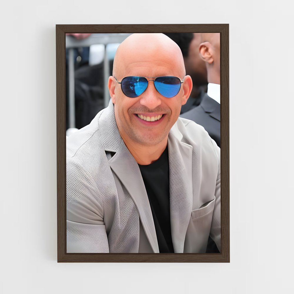 ap-vin diesel-3 cadre Bois foncé