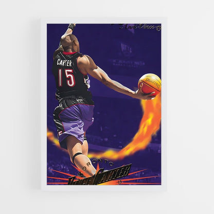 ap-vince carter-10 cadre Blanc