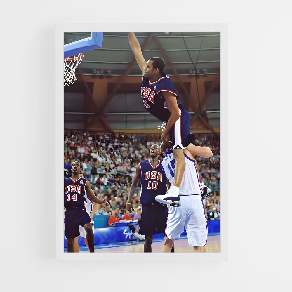ap-vince carter-9 cadre Blanc