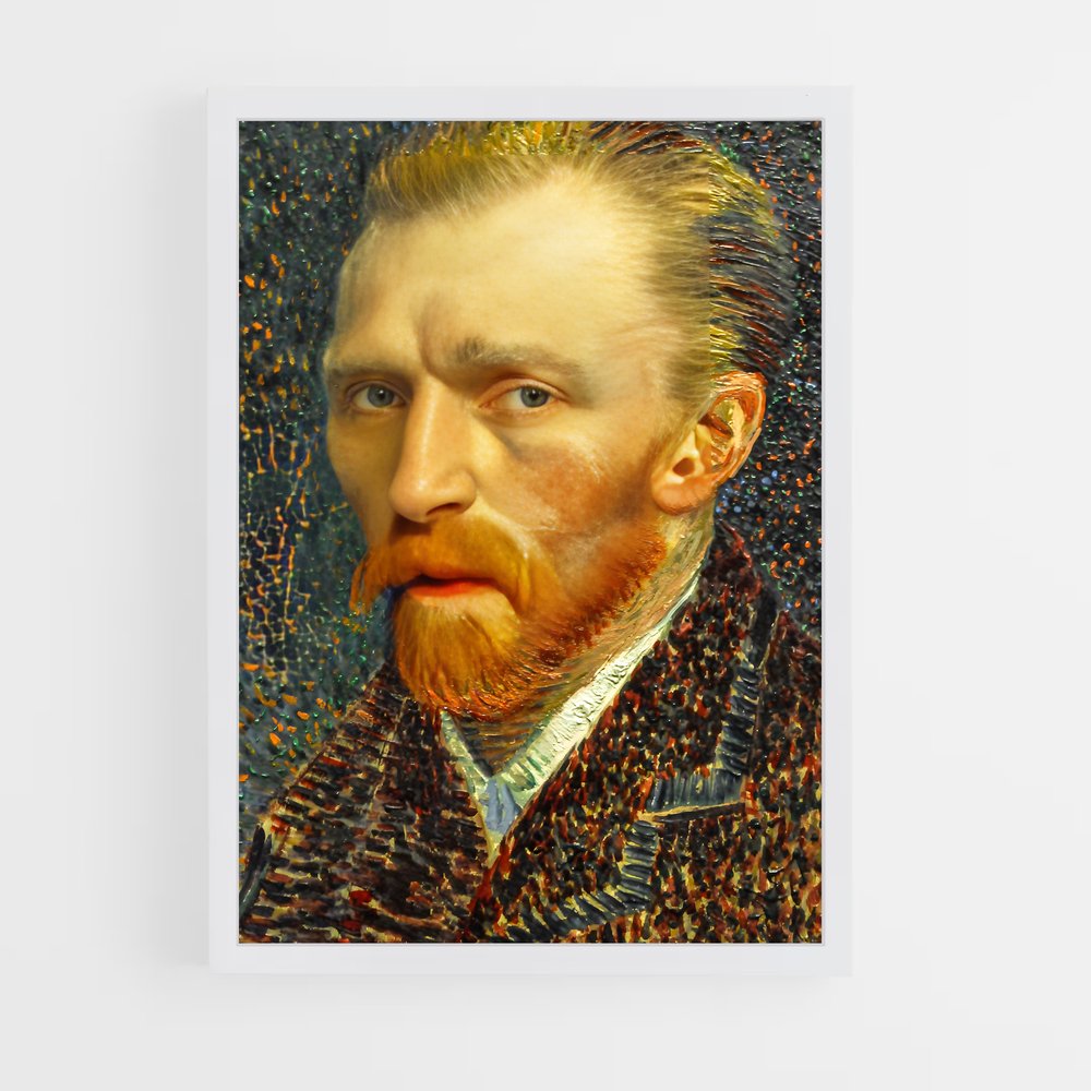 ap-vincent van gogh-1 cadre Blanc