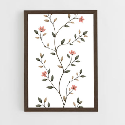 ap-vine patterns-3 cadre Bois foncé