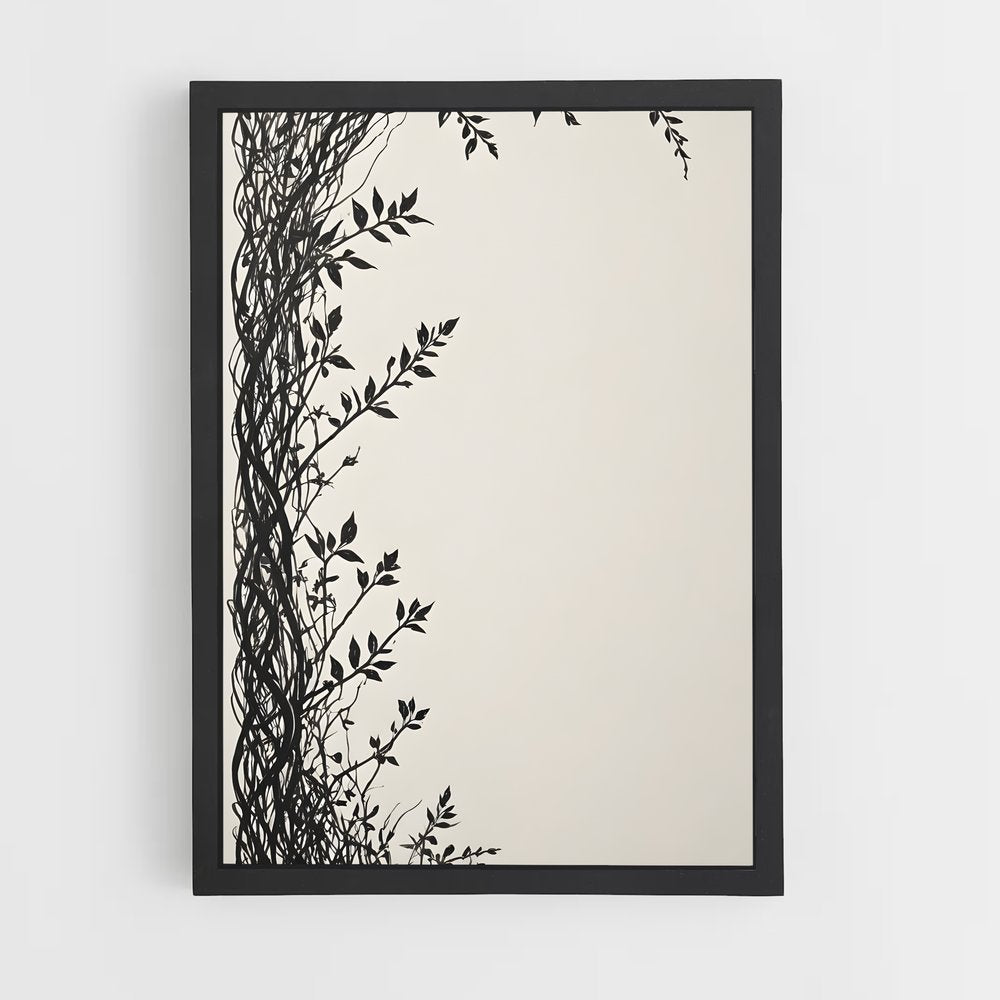 ap-vine patterns-6 cadre Noir